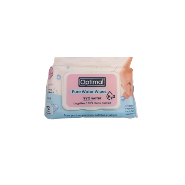 Baby Wipes Pure Water Optimal