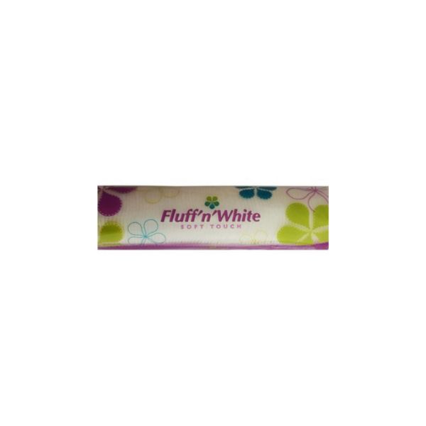 Cotton Round Pads Fluff'N White