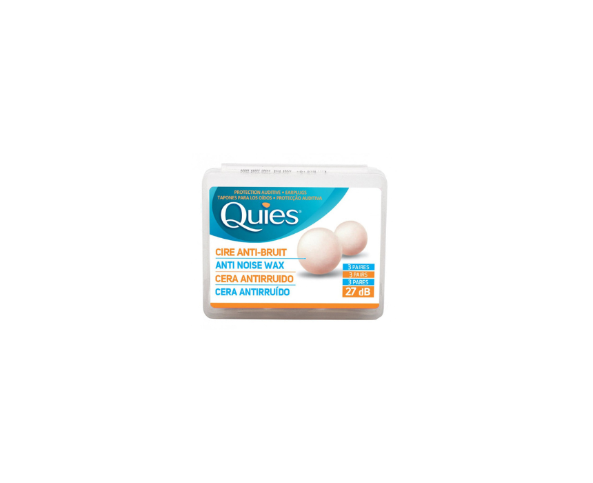 637 Ear Plugs Natural Wax Quies - Image 1