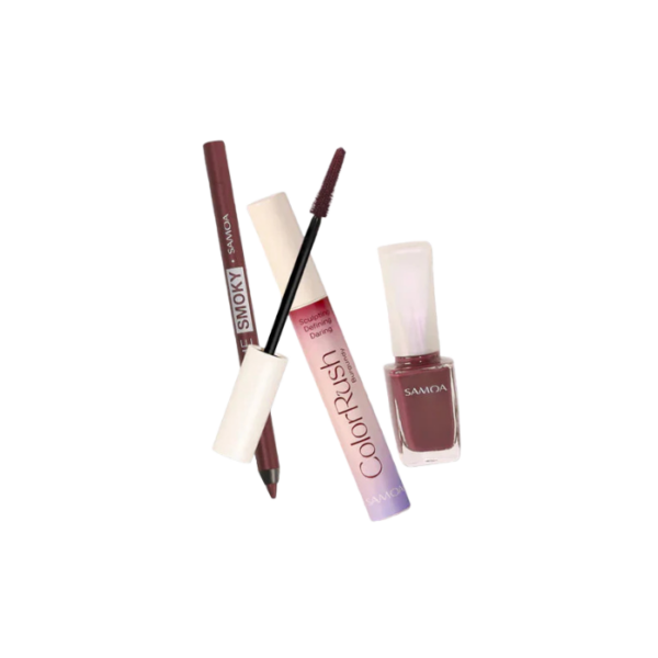 Samoa Burgundy Makeup Set
