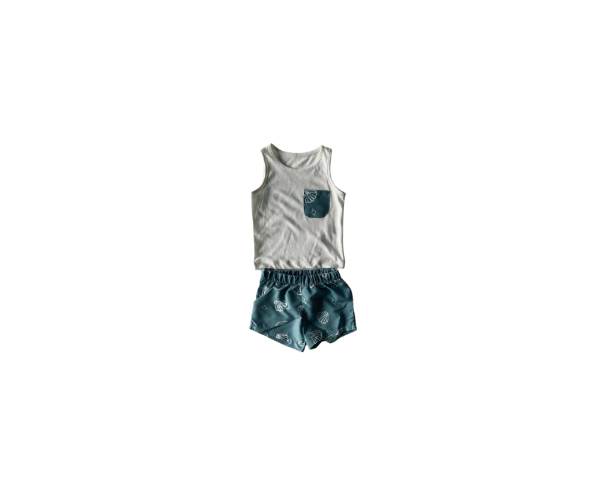 64 Seashell Swim Set Babies - Image 1