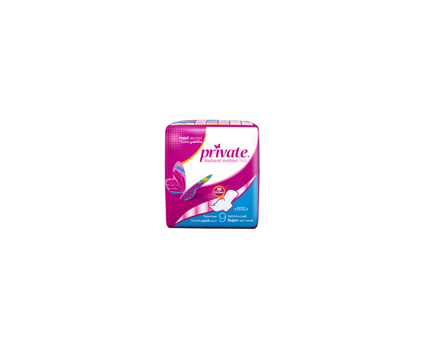 666 Pads Maxi Pocket Super Private 9pcs - Image 1