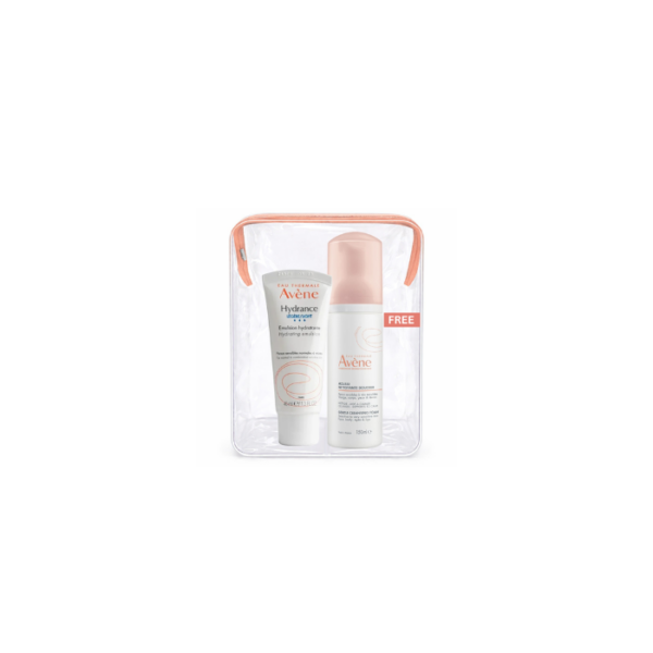 Hydrating Emulsion + Free Cleansing Foam Avène
