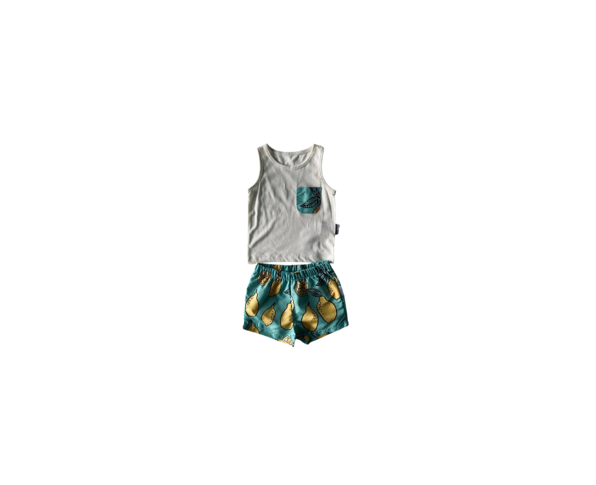68 Mediterranean Lemon Swim Set Babies - Image 1