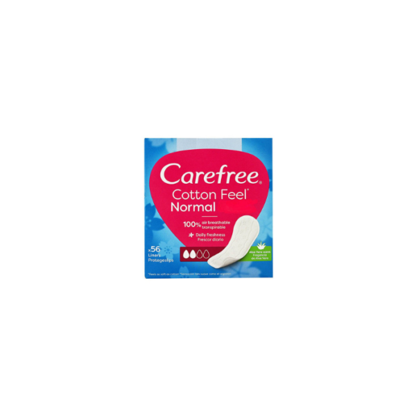Pantyliners Aloe Carefree