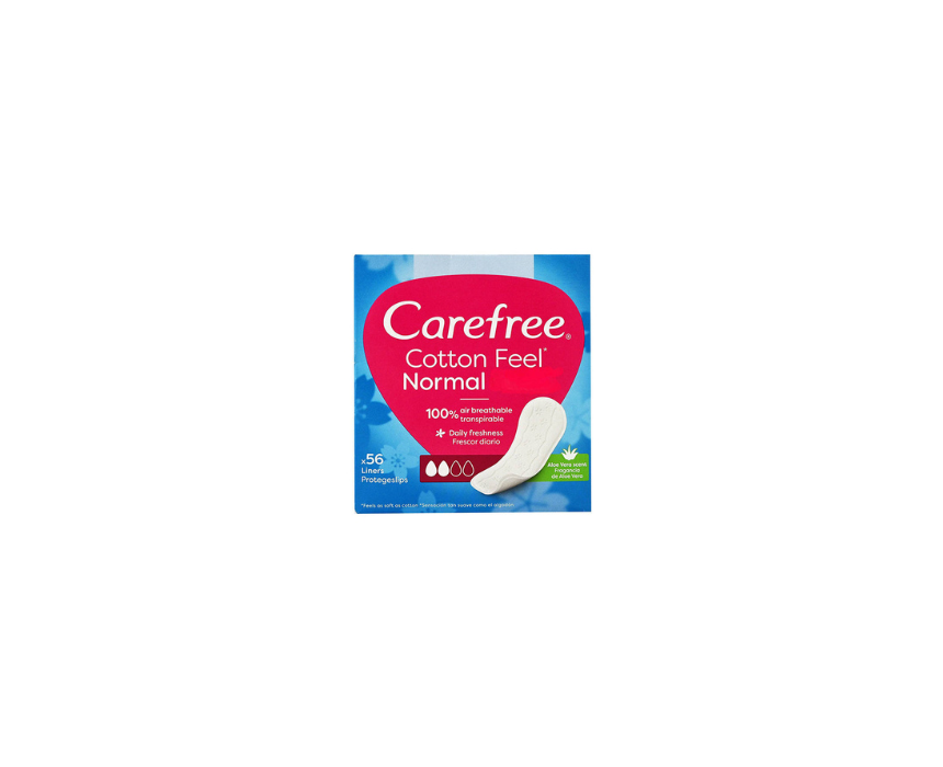 687 Pantyliners Aloe Carefree - Image 1