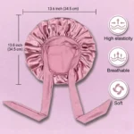 Luxury Satin Sleep Bonnet - Image 