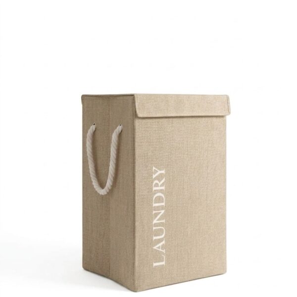 Minimalist Fabric Laundry Hamper.