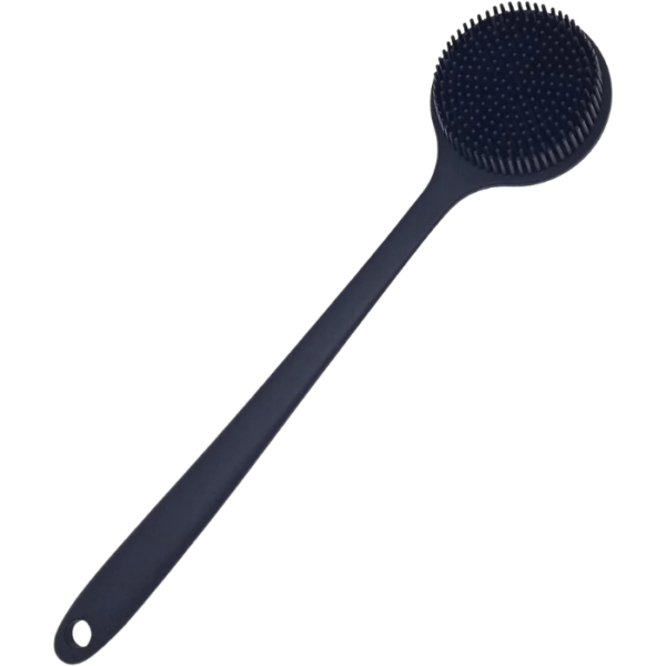 Long Handle Back Scrubber In Black