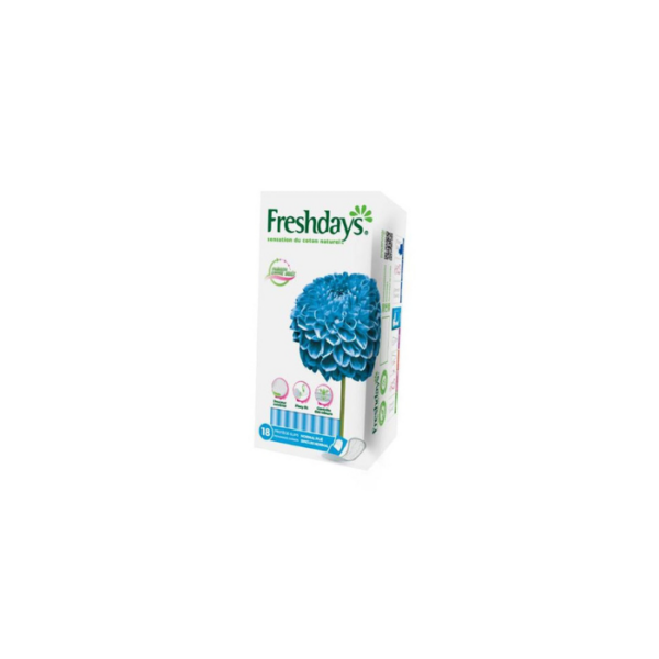 Sanitary Pads Singles Normal Freshdays 18 Pieces