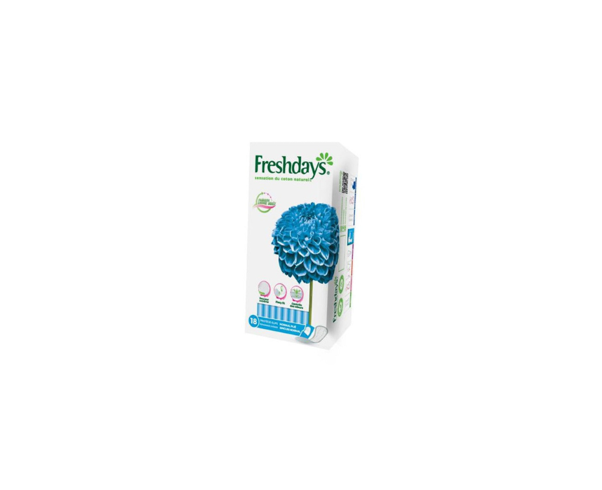 723 Sanitary Pads Singles Normal Freshdays 18 Pieces - Image 1