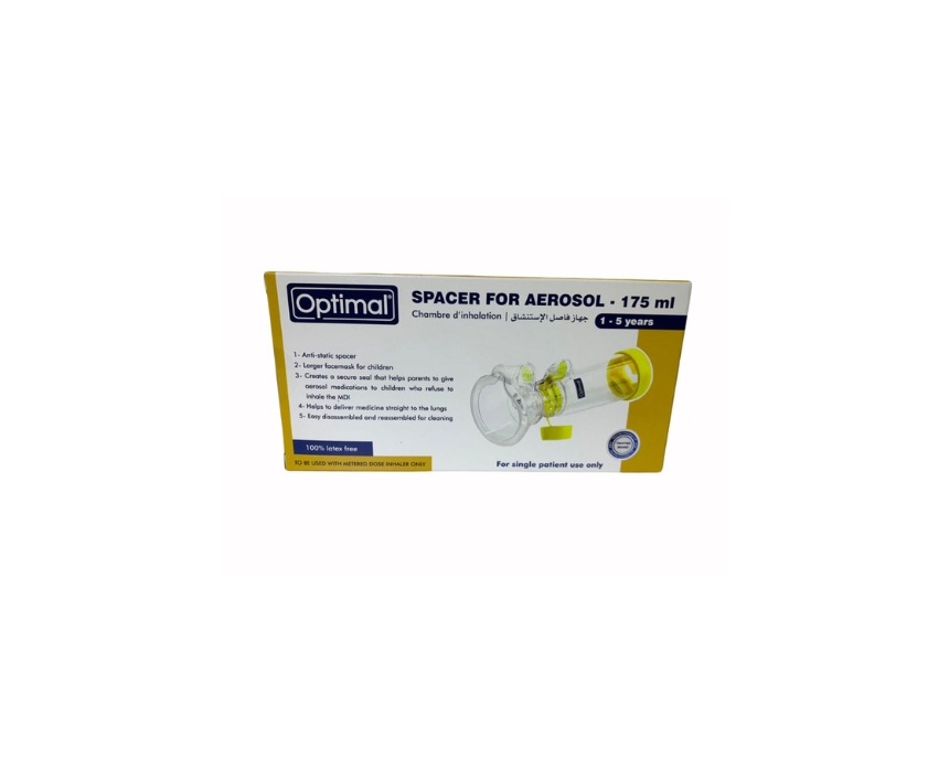 742 Aerosol Spacer 1–5 Years Optimal 1341 - Image 1