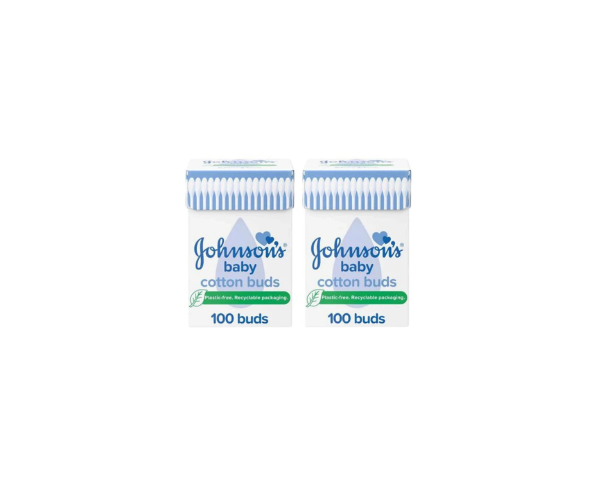 751 Cotton Buds Johnson 100 Buds × 2 Piecesc - Image 1