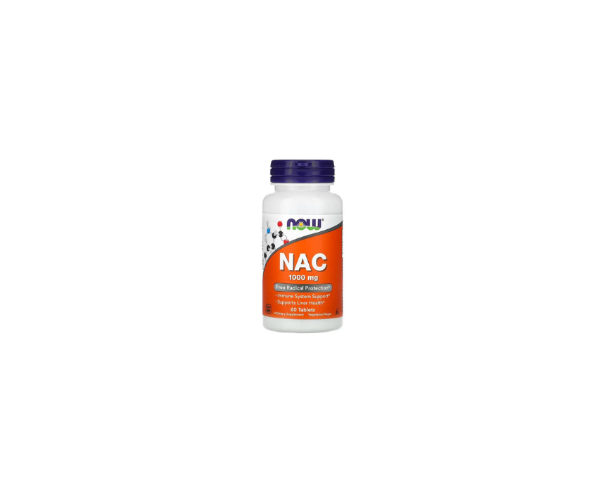 763 NAC 1000 mg Now 60 Tablets - Image 1