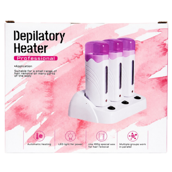 Wax Trio Machine Depilator Heater Professional