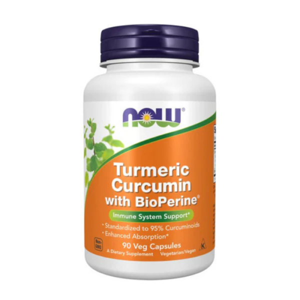 NOW Turmeric Curcumin with BioPerine