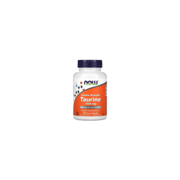 Taurine Double Strength 1000 mg Now 100 Capsules