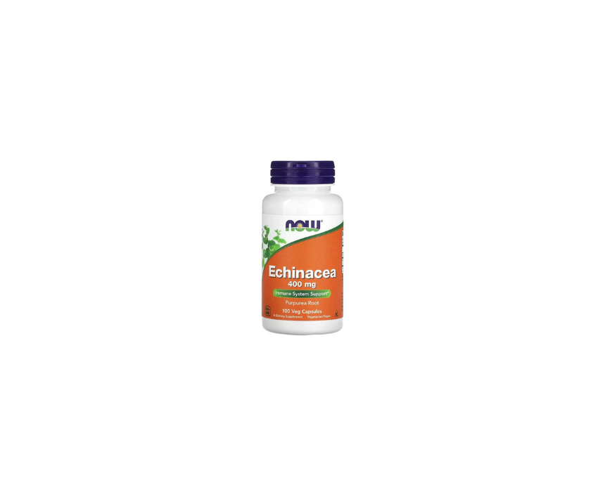 773 Echinacea 400 mg Now 100 Capsules - Image 1
