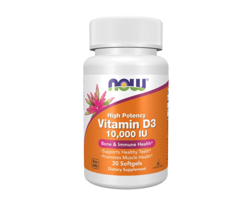 79 NOW High Potency Vitamin D3 10,000 IU - Image 1