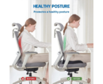 Seat Cushion Orthopedic Memory Foam With Cooling Gel Butt Pillow - Image 
