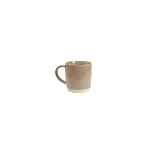 Set of 6 Brown Mugs