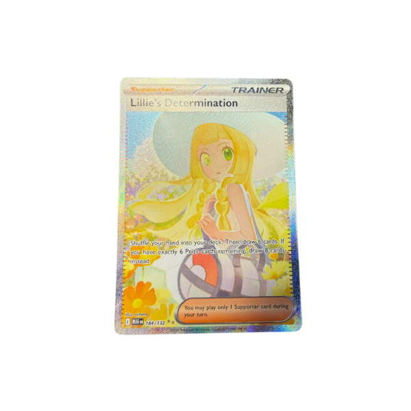 Lillie's Determination SIR Trainer Card