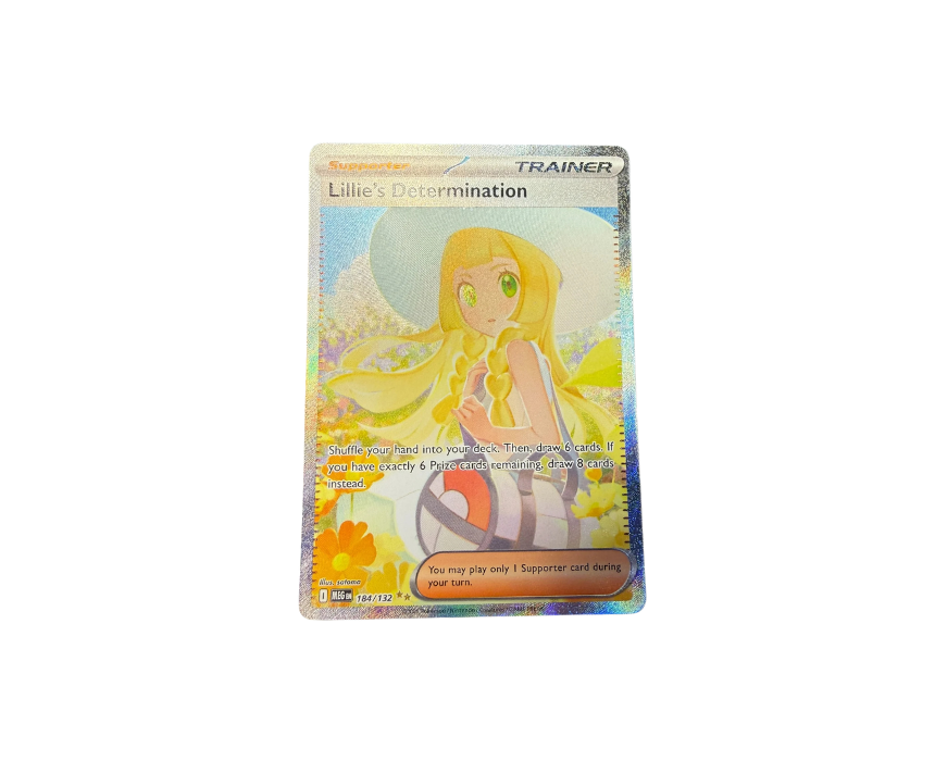 8 Lillie's Determination SIR Trainer Card - Image 1
