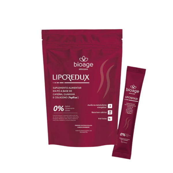 Supplement Drink Bioage Lipo Redux Body Caffeine Guarana