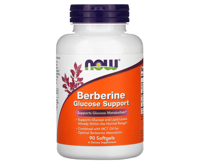8 NOW Foods Berberine Glucose Support with MCT Oil For Optimal Absorption - Image 1