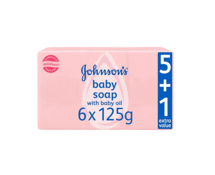 8 Johnsons Baby Bath Soap Pack - Image 1