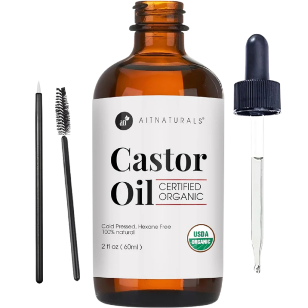 Aitnaturals Organic Castor Oil Serum