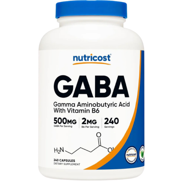 Nutricost GABA Vitamin Capsules