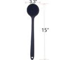 Long Handle Back Scrubber In Black - Image 