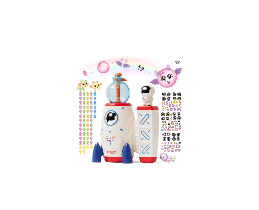 82 Rocket Balloons Toy Set Diy Balloon Space Rocket Toy Kit - Image 1