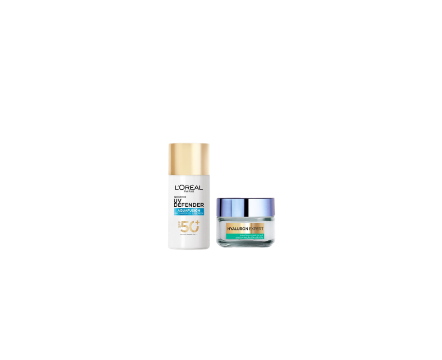 82 UV Defender SPF50+ + Free Gel Cream L’Oreal Paris - Image 1