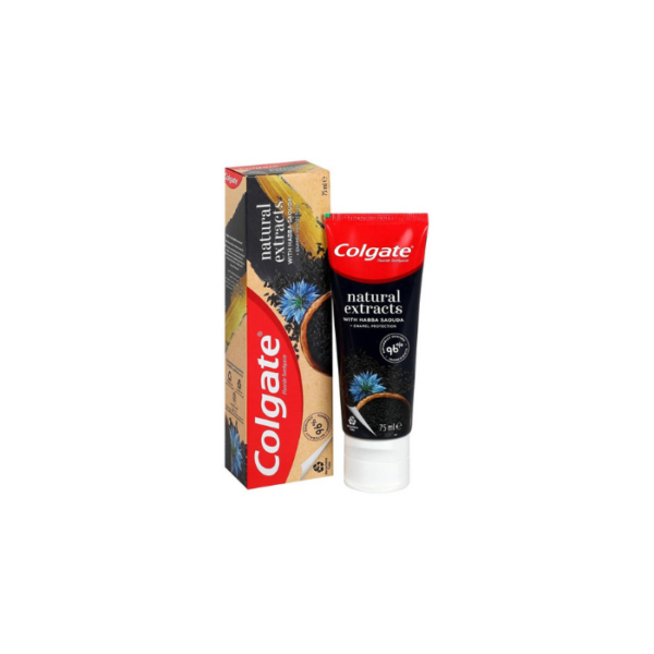 Toothpaste Natural Extracts Habba Saouda Colgate