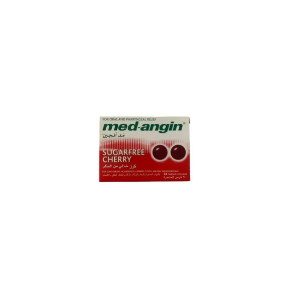 Sugar Free Cherry Lozenges Med‑Angin