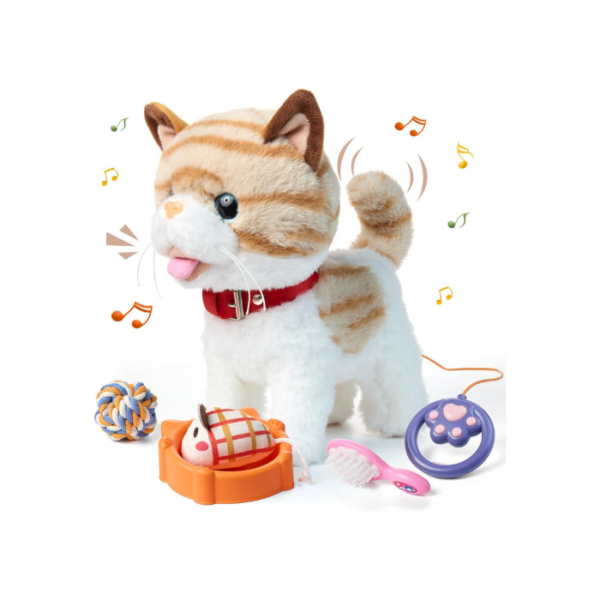 Lucy Cat Realistic Walking Talking Singing Toy