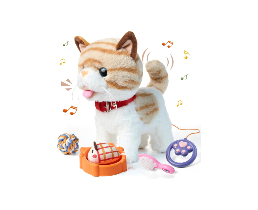 85 Lucy Cat Realistic Walking Talking Singing Toy - Image 1