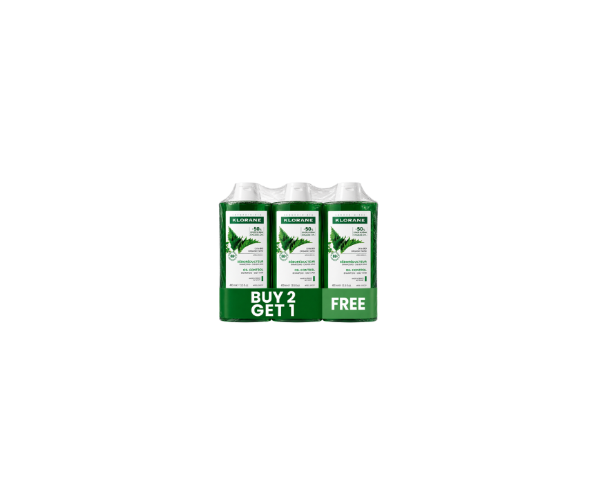 856 Gentle Nettle Shampoo Bundle Klorane - Image 1