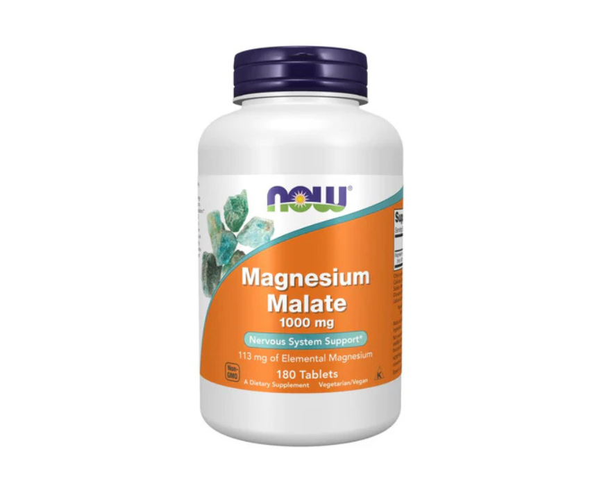 89 NOW Magnesium Malate 1000 mg - Image 1
