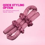 Silk Heatless Curling Set | 22mm Grade 6A Mulberry Silk - Image 