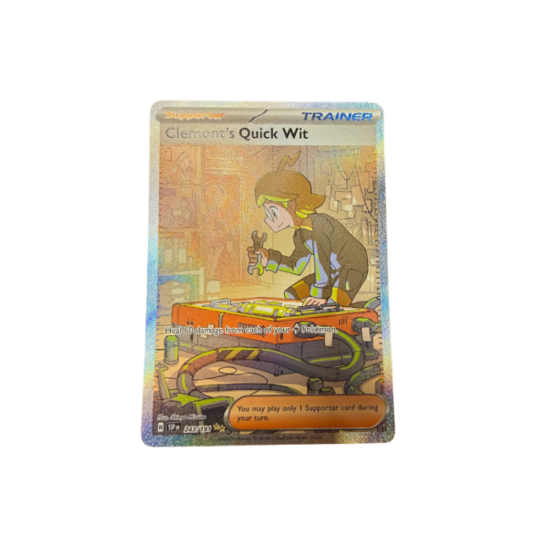 Clemont's Quick Wit SIR Card