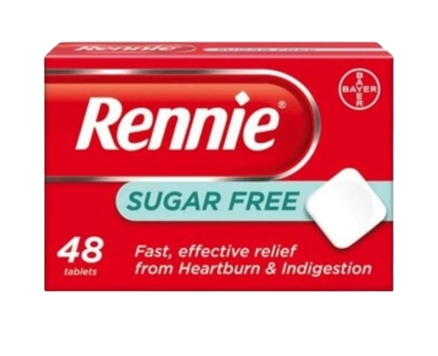 9 Rennie Sugar Free Tablets - Image 1