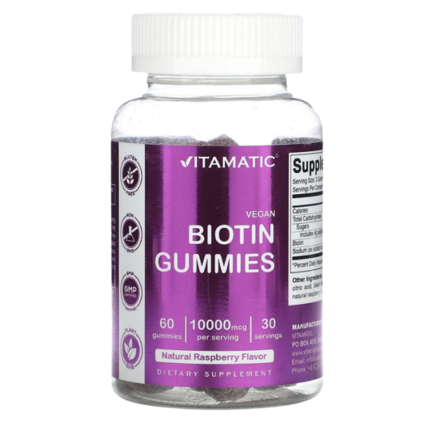 Biotin Gummies Hair Support