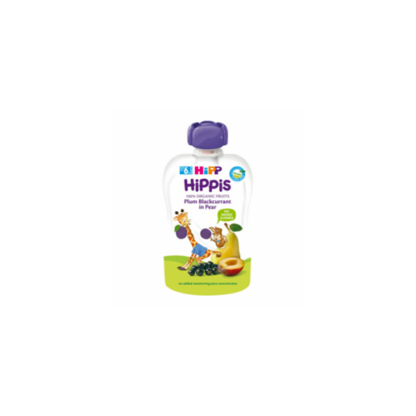 Fruit Pouch Plum Blackcurrant Hipp