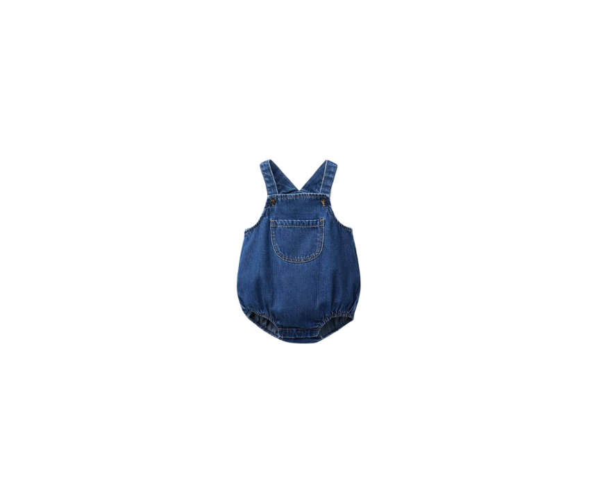 93 Denim Overall Romper Babies - Image 1