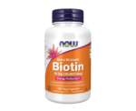 NOW Biotin Extra Strength 10 mg (10,000 mcg) - Image 