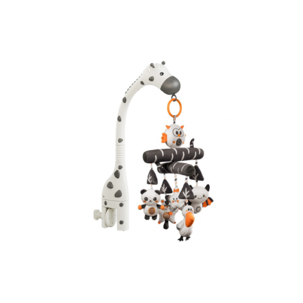 Zebra Crib Mobile with Bluetooth