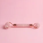 Rose Quartz Roller & Gua Sha Set - Image 